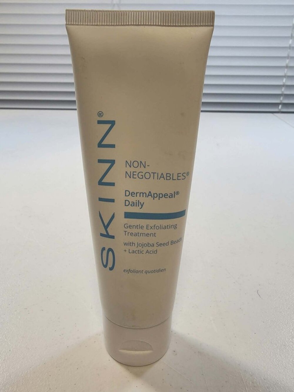 SKINN NON NEGOTIABLES DERMAPPEAL DAILY EXFOLIATING TREATMENT JOJOBA SEED NEW